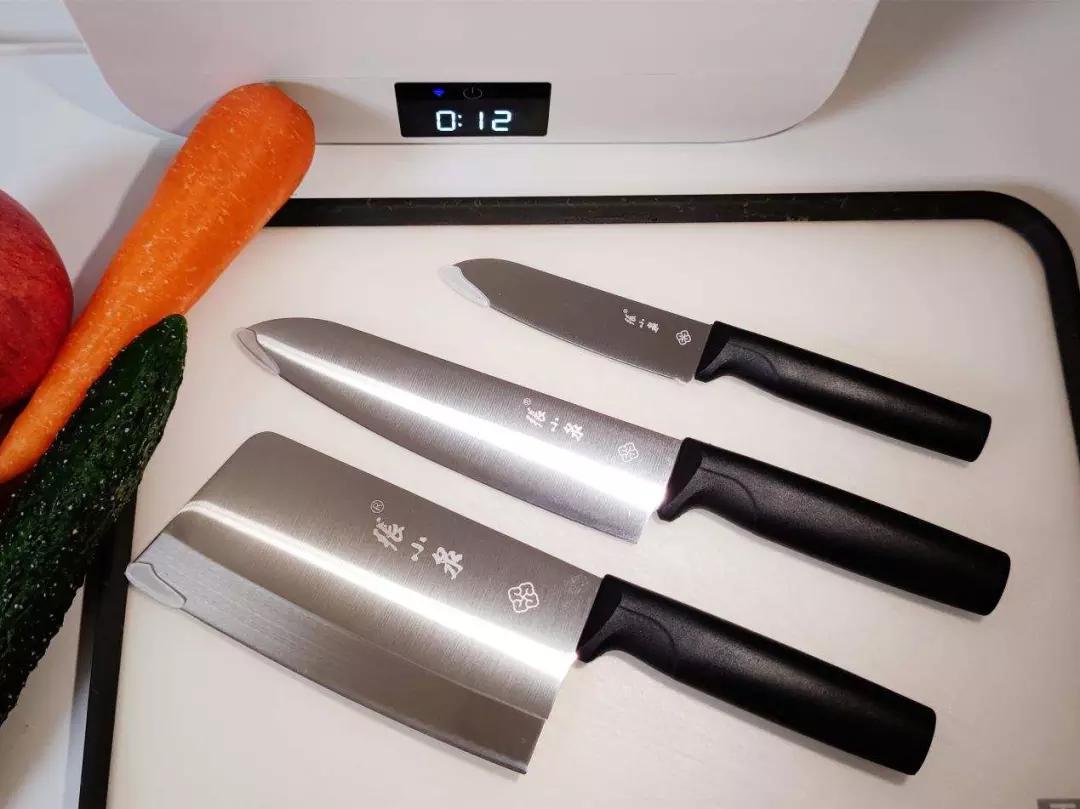 小米five智能刀筷架评测,智能消毒刀架推荐分享
