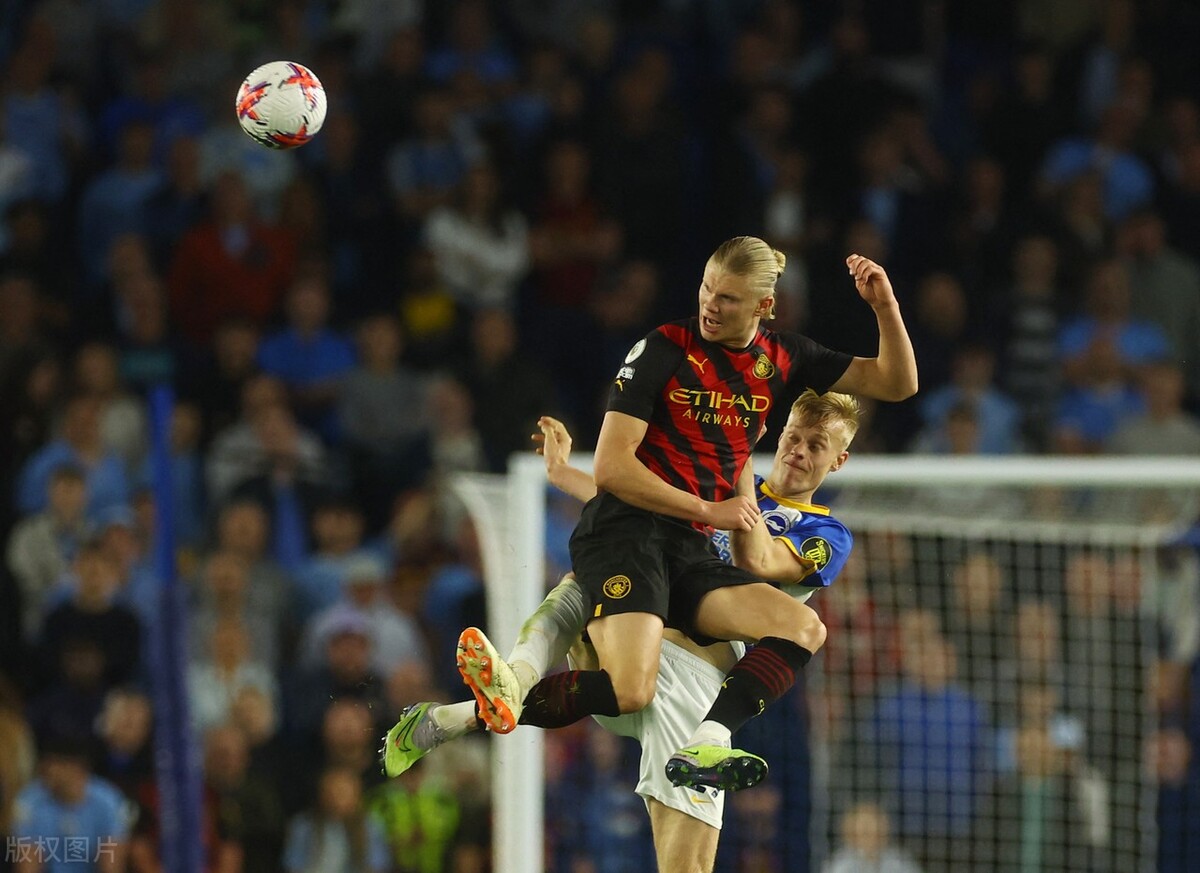 英超最佳射手哈兰德,哈兰德前三场英超已贡献3球1助攻