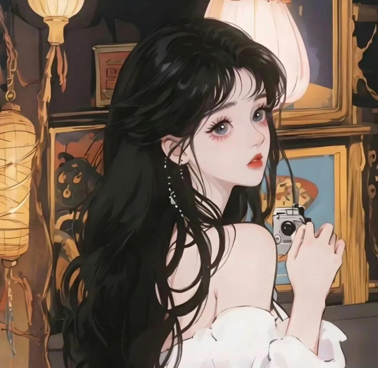 姐妹头像两人一左一右黑白霸气,分享给你的姐妹头像