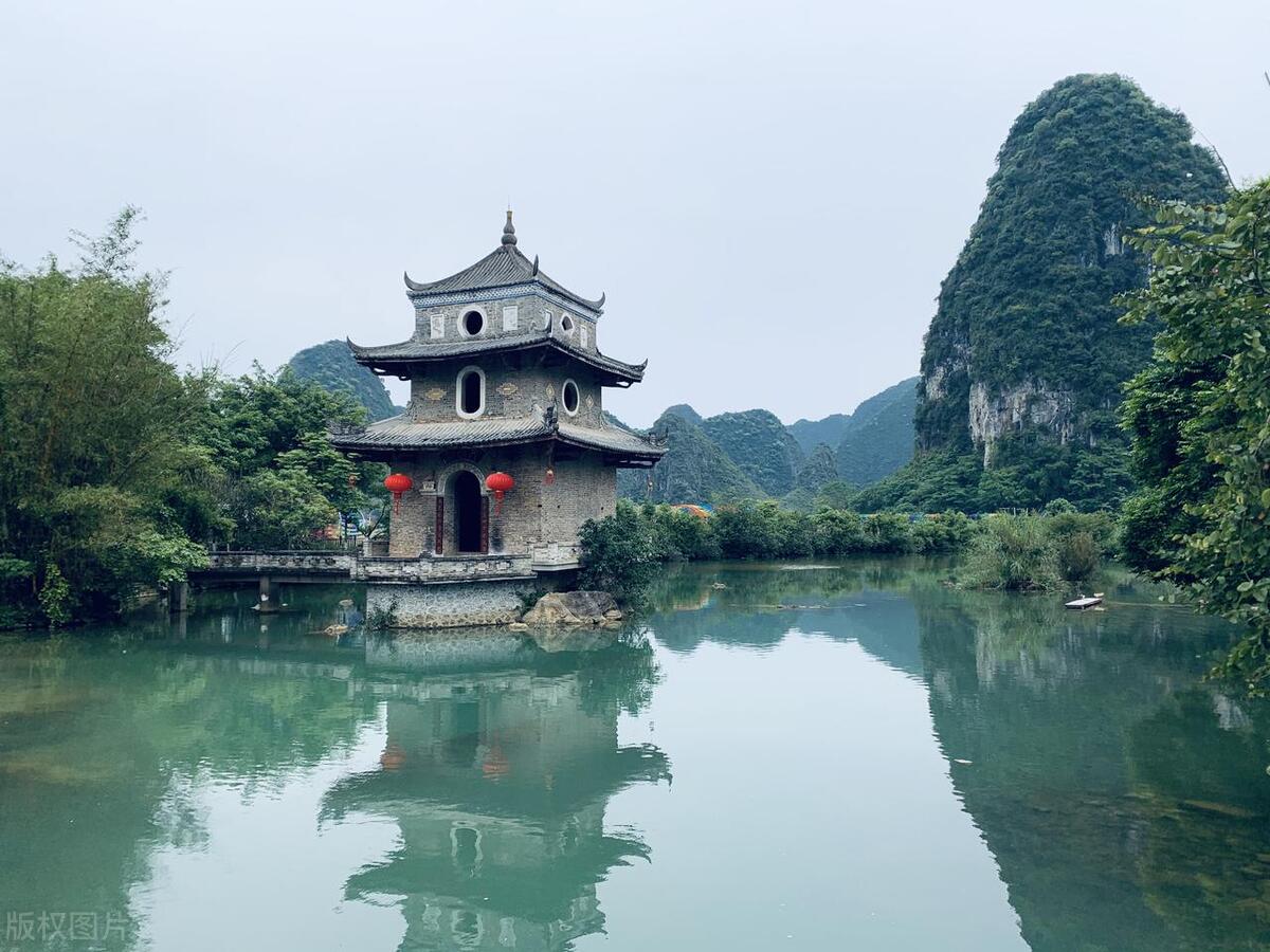 广西农村山水田园美景,广西7处山水田园风光