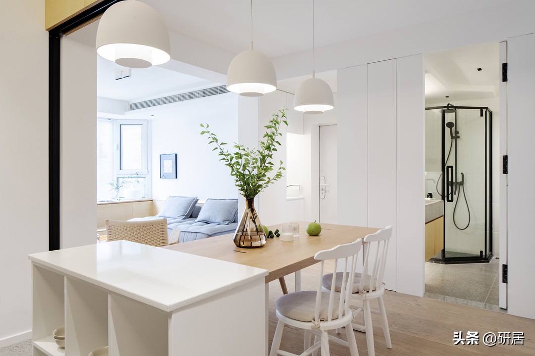 厨房改卧室,一卫变两卫,这套89平的装修,把每寸面积都用到点上