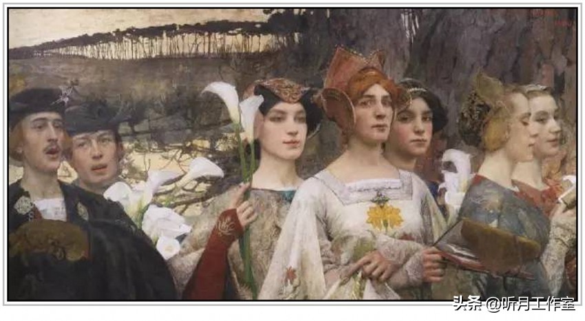 19世纪世界传世名画鉴赏之二,世界名画赏析欧洲画