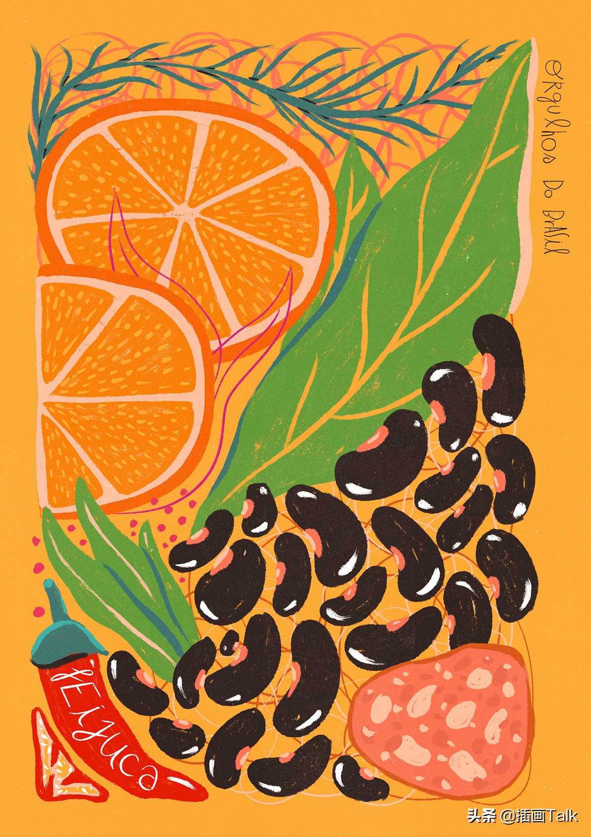 巴西插画师泰拳,巴西插画师raysafontana