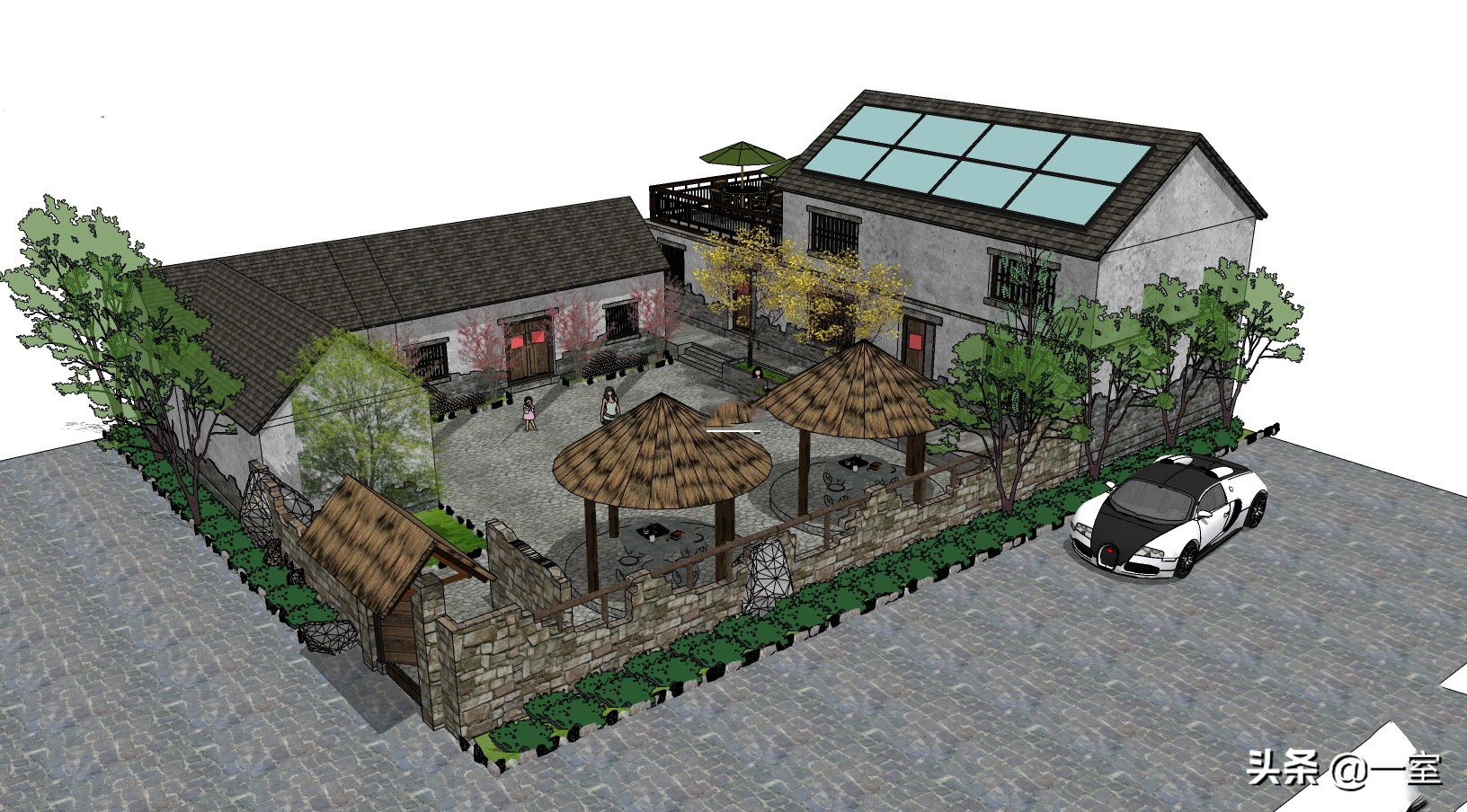 乡村振兴民宿设计,乡村民宿设计效果图