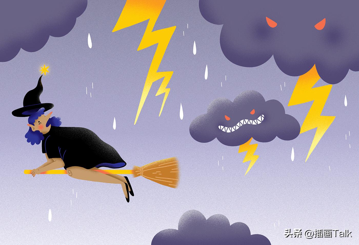 巴西插画大师手绘稿,巴西插画师gabriel图