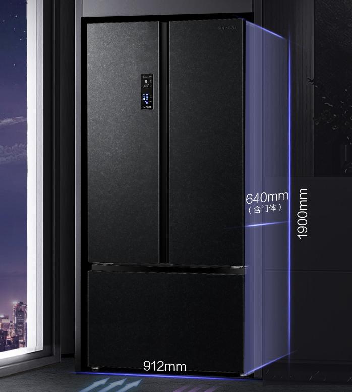 bcd-532wdpt冰箱介绍,大容量冰箱嵌入式容声