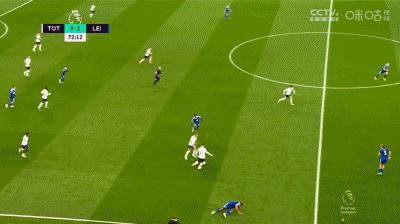 孙兴慜打国足第2球,孙兴慜1对1过人