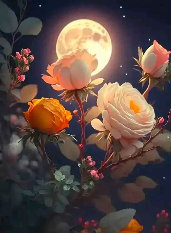 花朵盛开绚丽多彩让人赏心悦目,多姿多彩的花令人心情愉悦