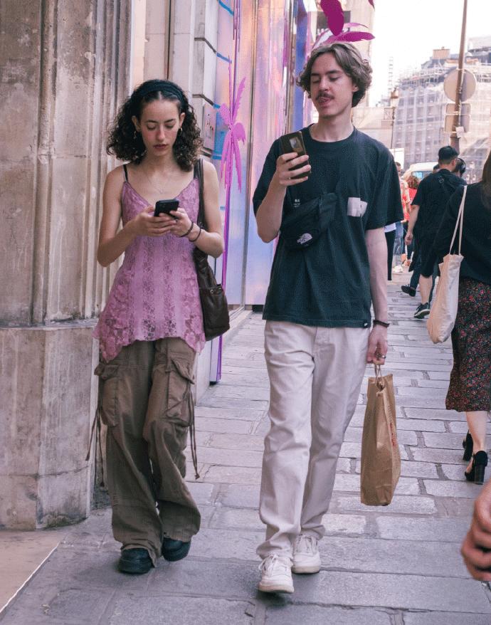 巴黎街头氛围感穿搭,复古时髦的巴黎风格穿搭