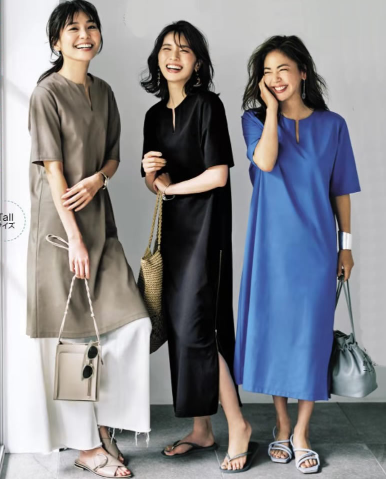 连衣裙的多种穿搭技法,讲解连衣裙的穿搭