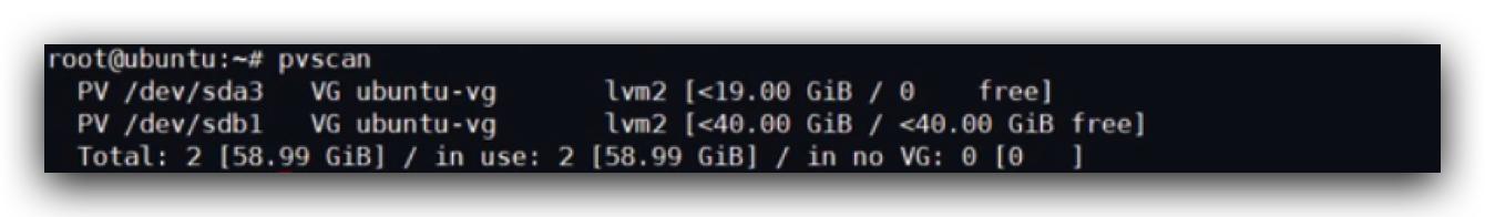 lvm磁盘扩容,k8s容器检测磁盘空间