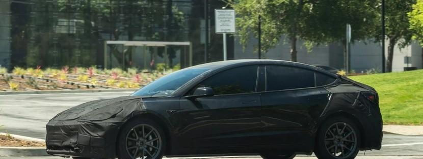 特斯拉公开的秘密,特斯拉换新版高性能前脸