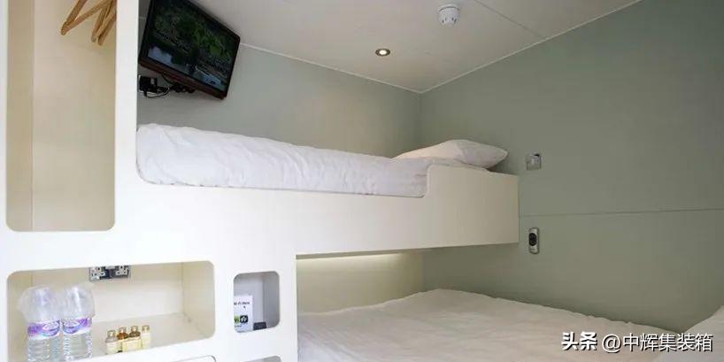 可移动式度假酒店集装箱,集装箱酒店住宿长什么样