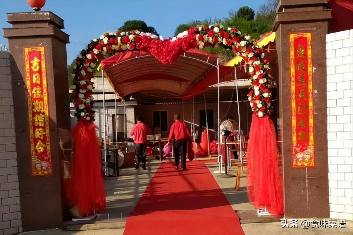 浙江农村大席大锅菜,浙江大席多少菜