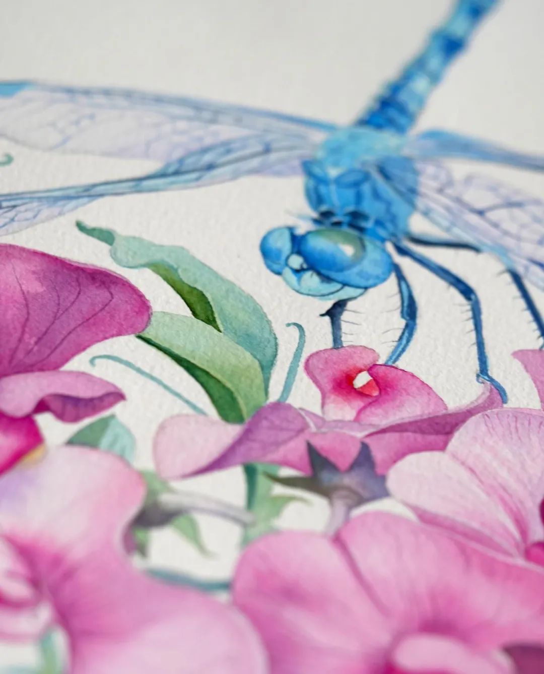 大神级水彩作品看完肯定不后悔,40张笔触狂放的水彩