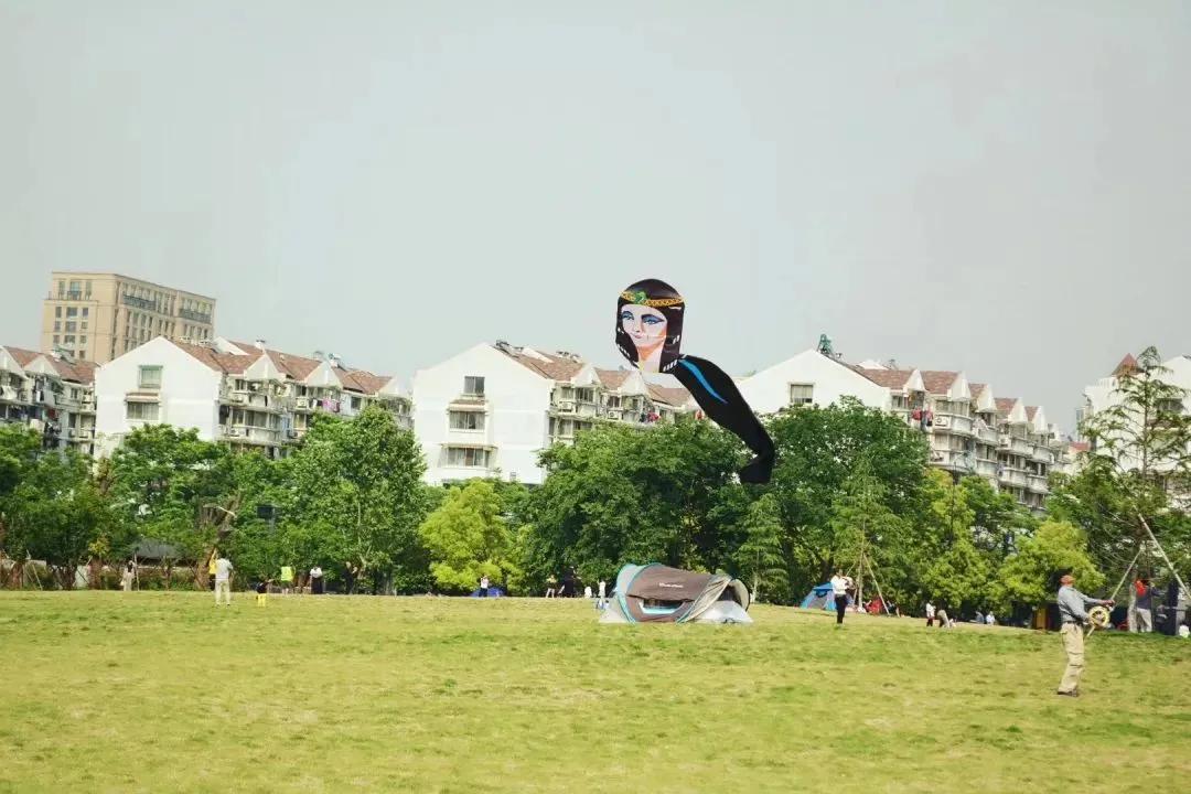 大草坪放风筝,草坪大风筝