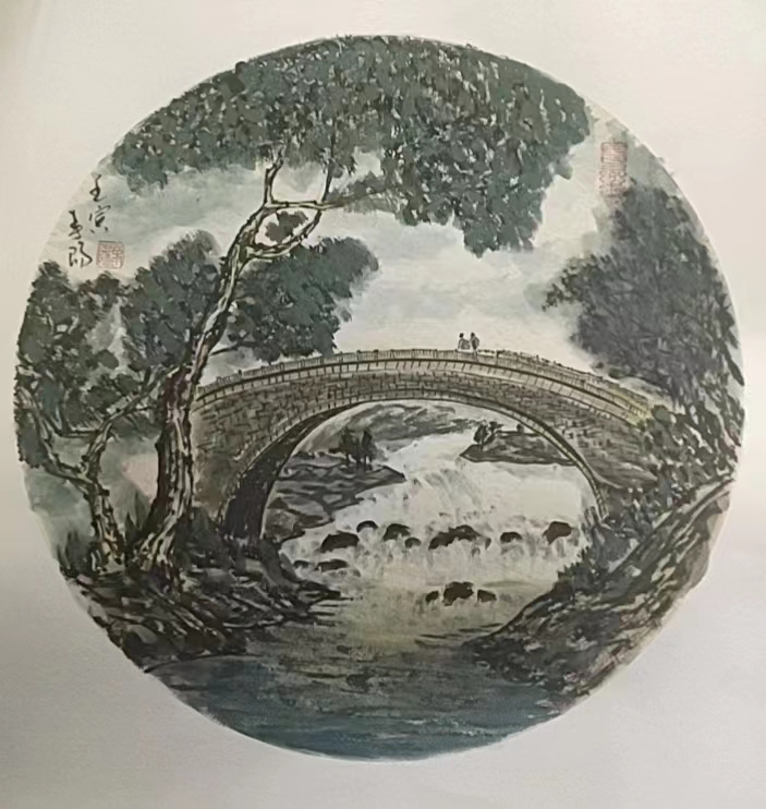 中美艺术作品展,中美书画艺术交流展