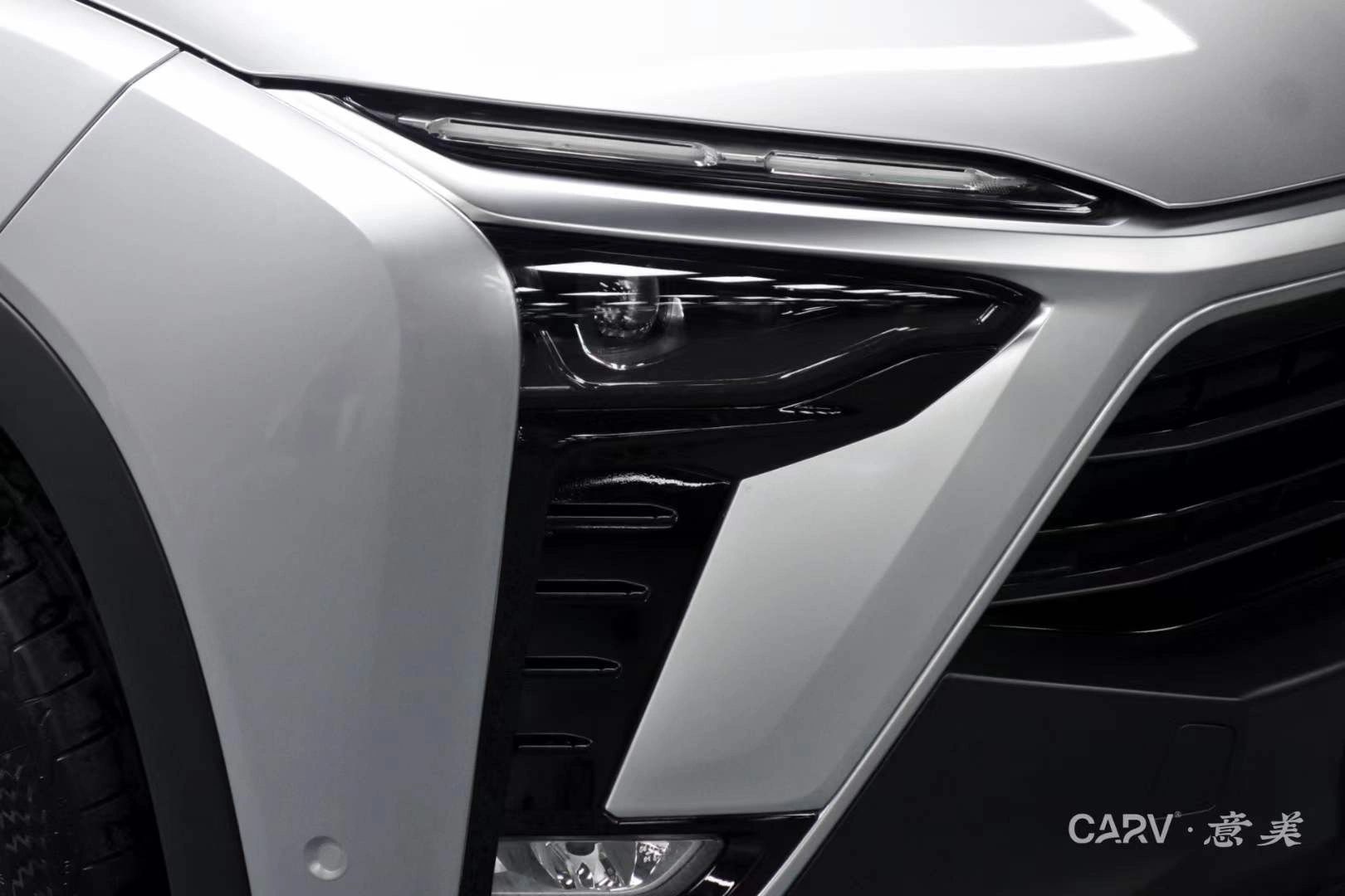 卡孚改色膜和青蛙改色膜哪个好,卡孚改色膜镭射黑