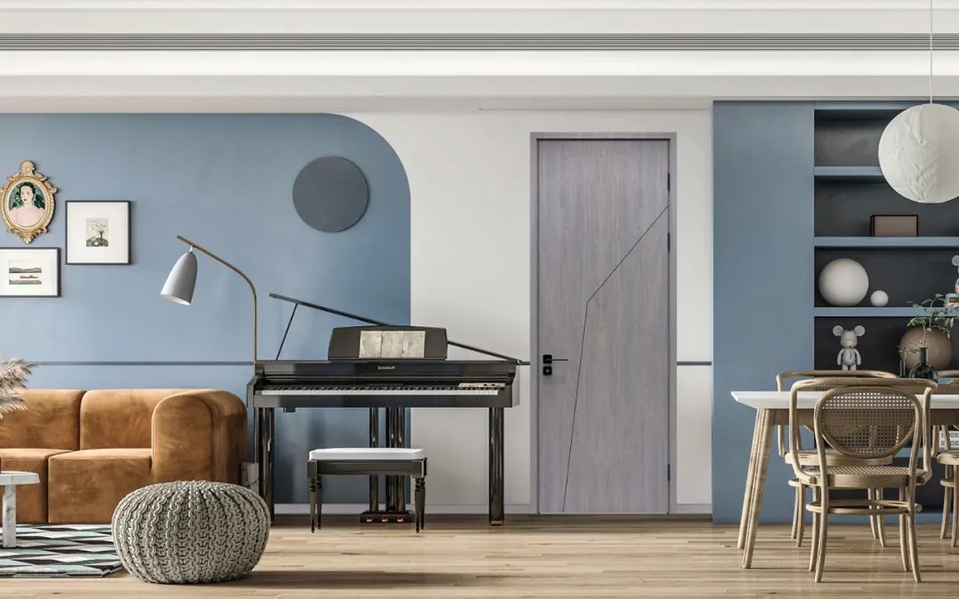 现代时尚生态木门风格,现代自然门