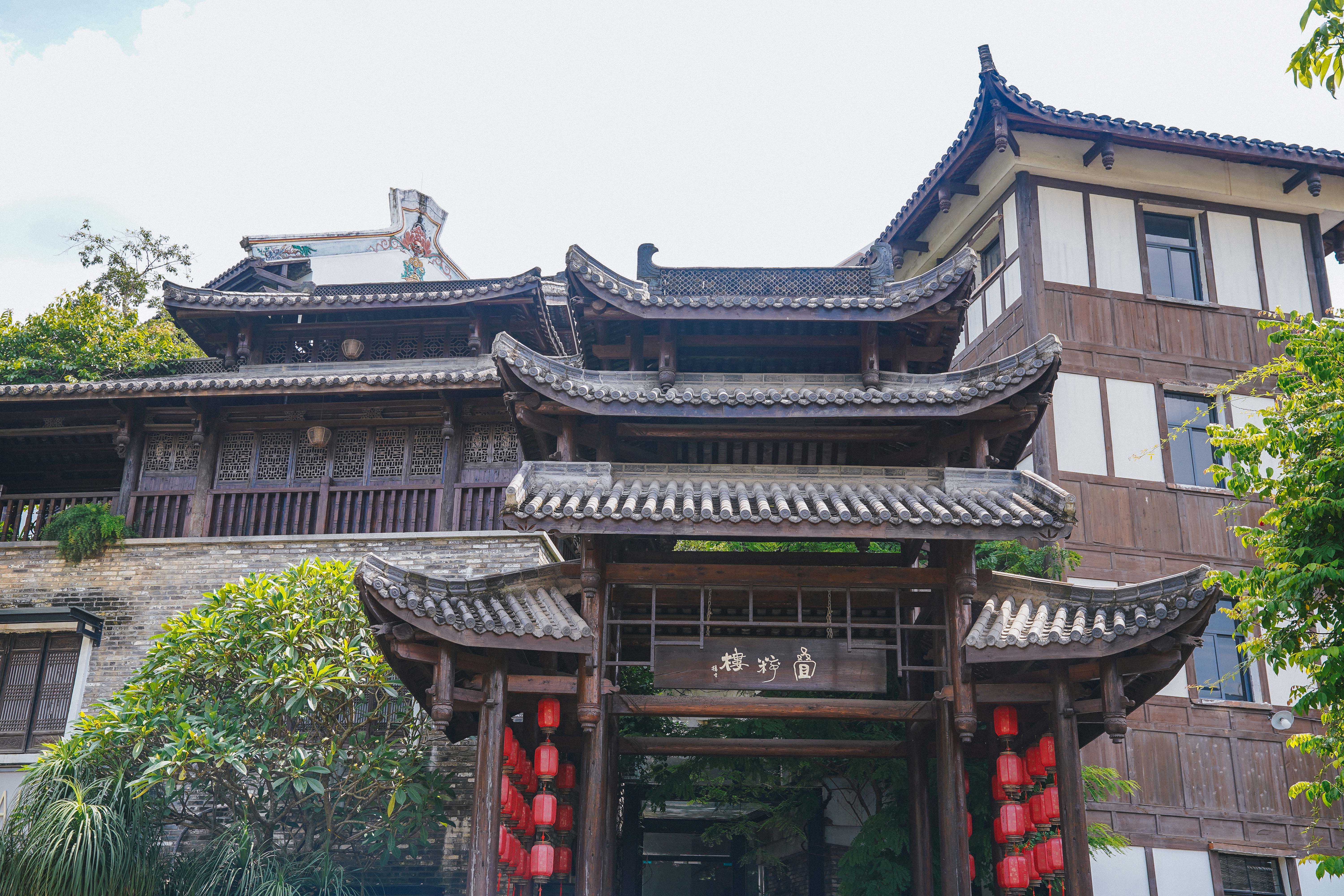 深圳最美古镇甘坑客家小镇,甘坑客家小镇看风景