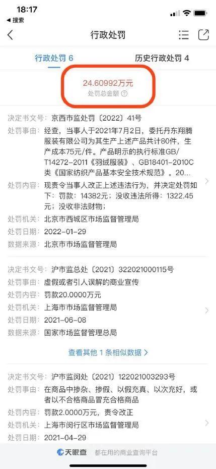 成本价75元的羽绒服卖1500元,知名羽绒服标价1500成本只有75