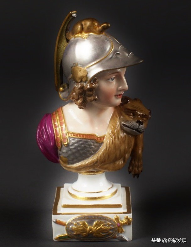 欧洲瓷器之祖-梅森Meissen制瓷厂-古代希腊众神半身像系列