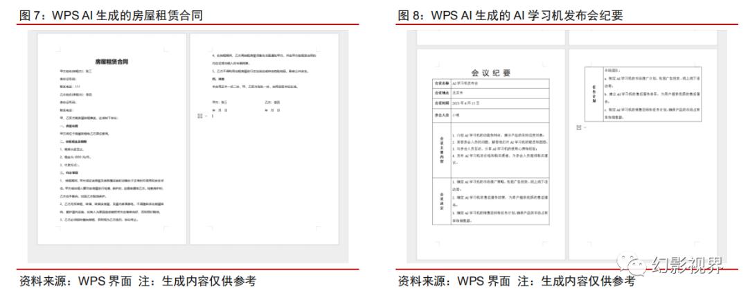 WPSAI初体验,商业价值可期,WPSAI引领办公软件生成式AI变革