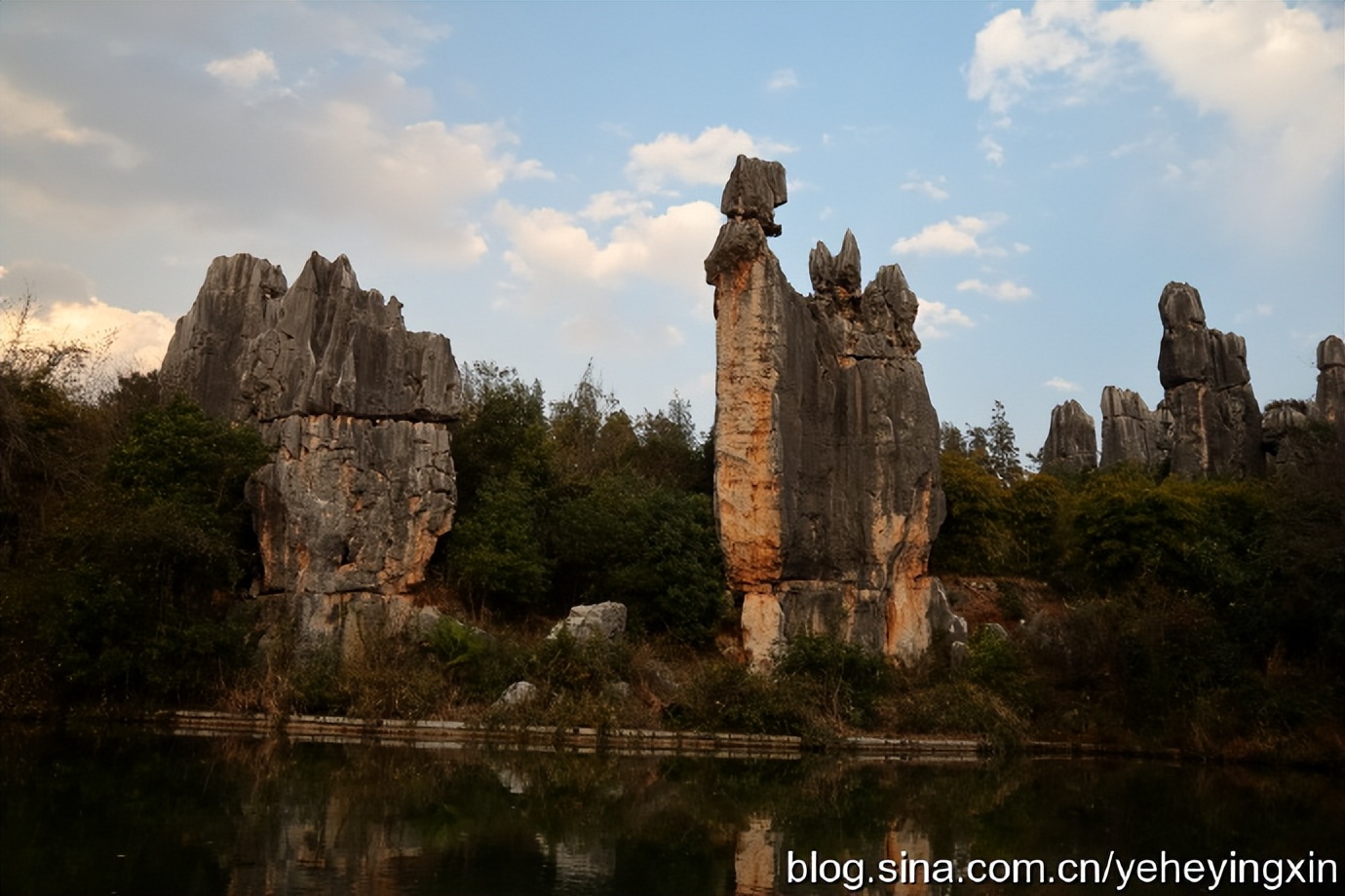 世界地质公园云南石林风景区,昆明石林国家地质公园