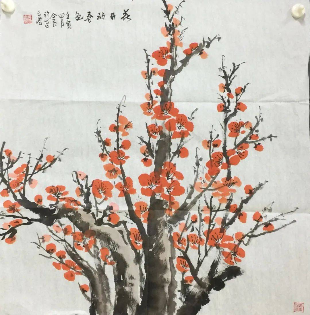 黄金仁书画,大师笔下的花鸟美到极致