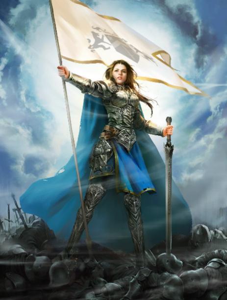 法国民族英雄圣女贞德,法国女英雄贞德