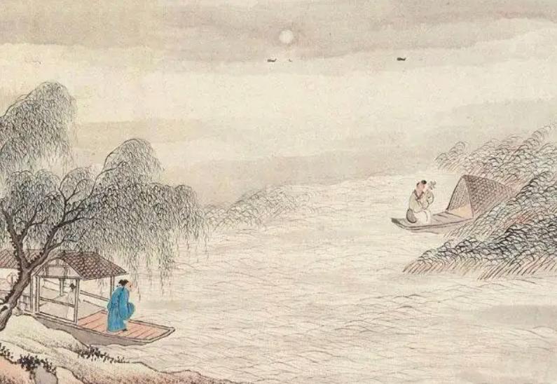 白居易送李白诗词,白居易赠刘十八