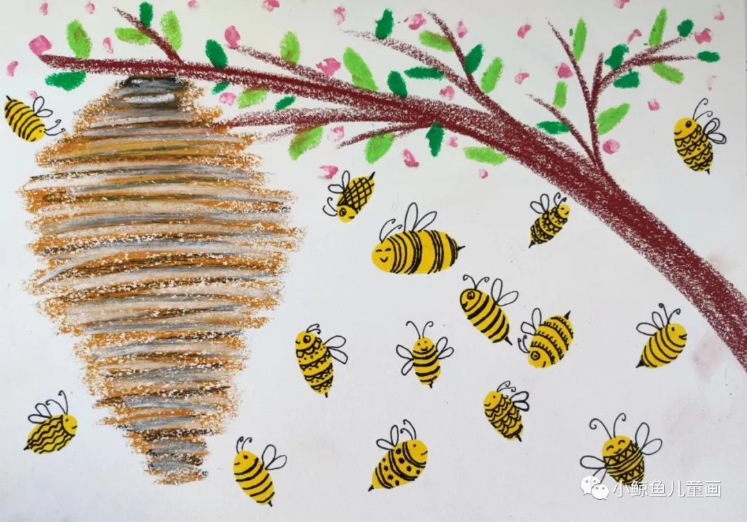 蜜蜂采蜜回家全过程,蜜蜂采蜜回家的样子