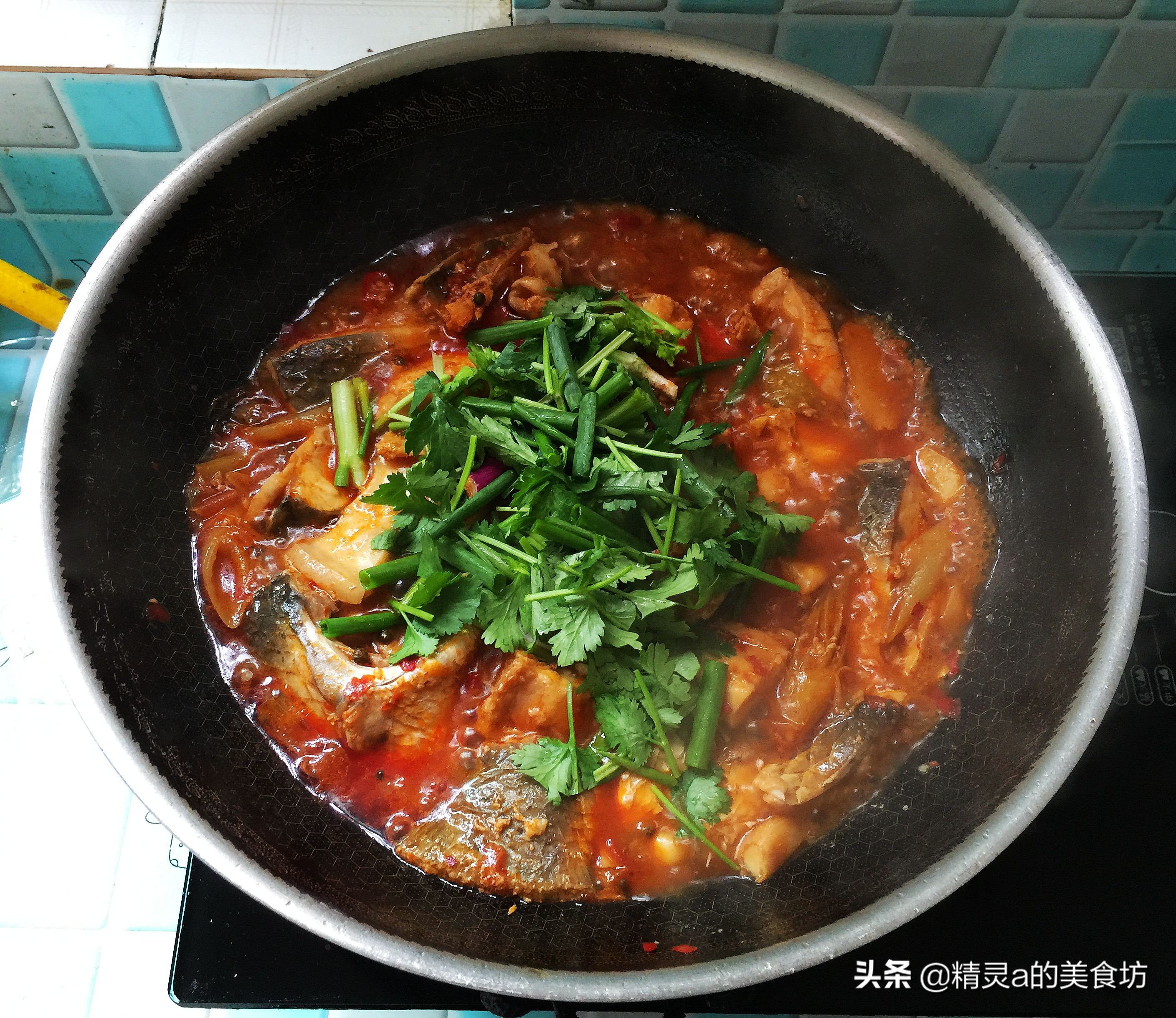 巧手小厨娘红烧草鱼块,家常炖草鱼酱汁浓郁简单美味