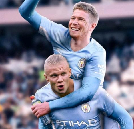 哈兰德打破个人进球纪录，为曼城夺冠保驾护航