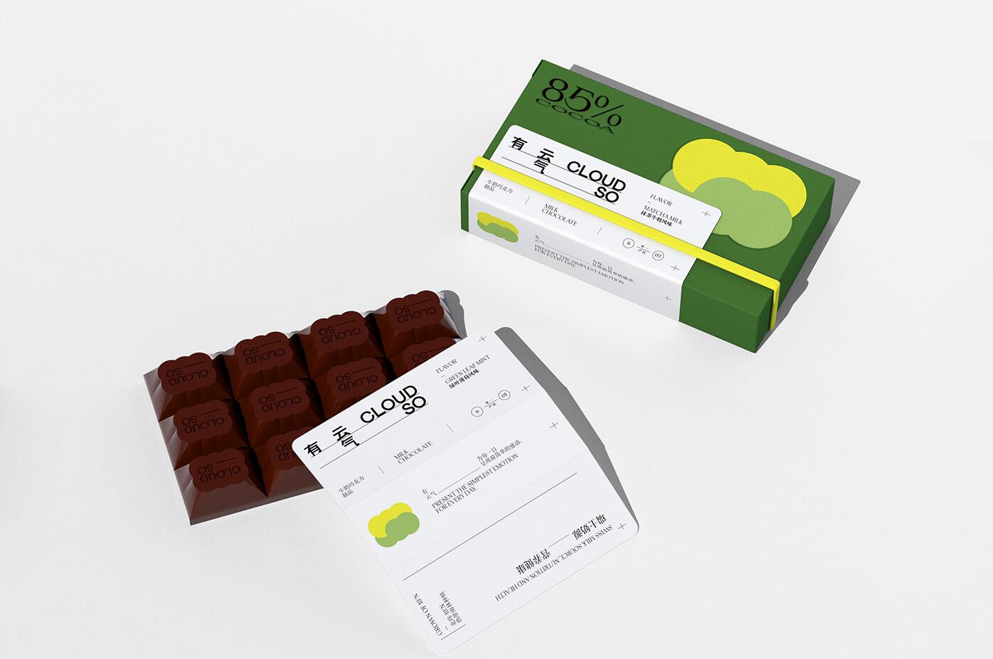 巧克力包装设计步骤,简单巧克力大件造型