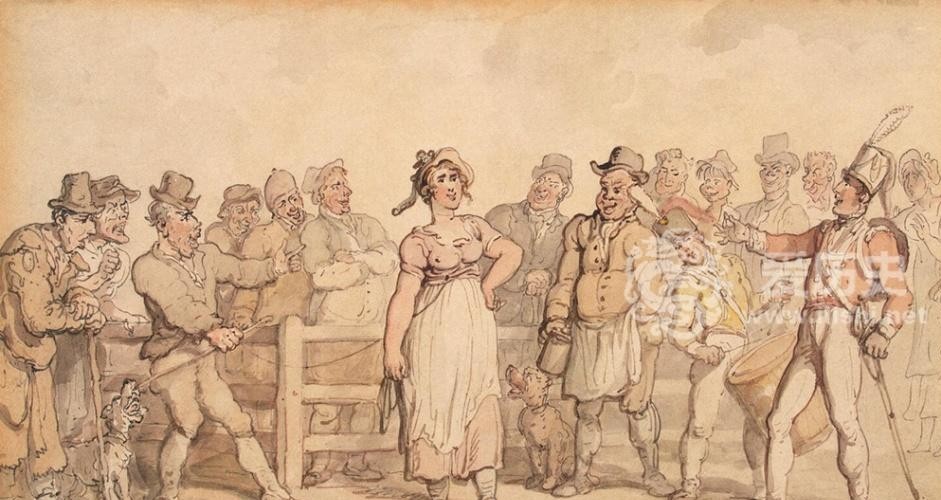 原来英国人也卖过“老婆”