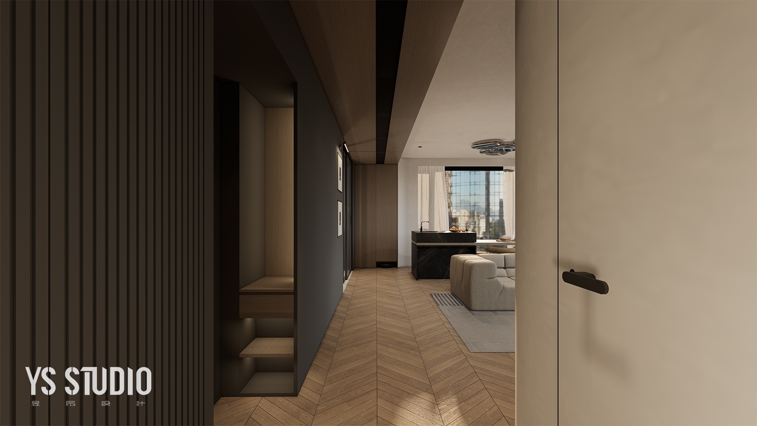 万科御澜道四期三房极简风格,万科御澜道精装房