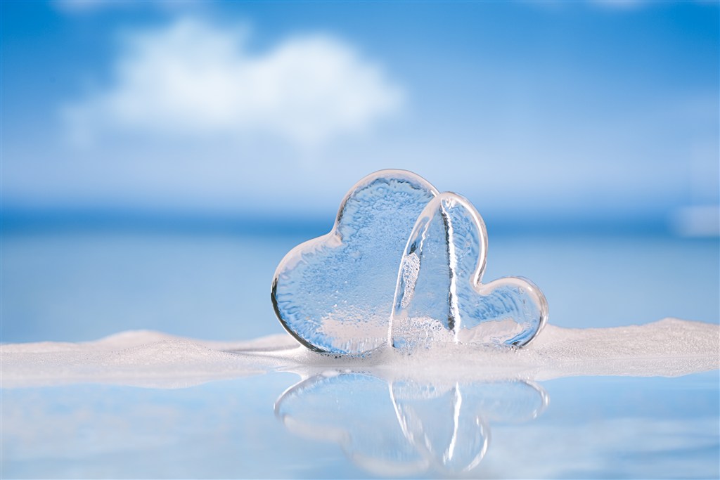 立体爱心壁纸背景图,心形壁纸背景闪图