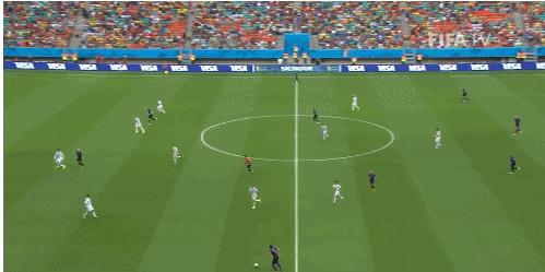 世界杯的遗憾乒乓球,2014年巴西世界杯荷兰vs西班牙