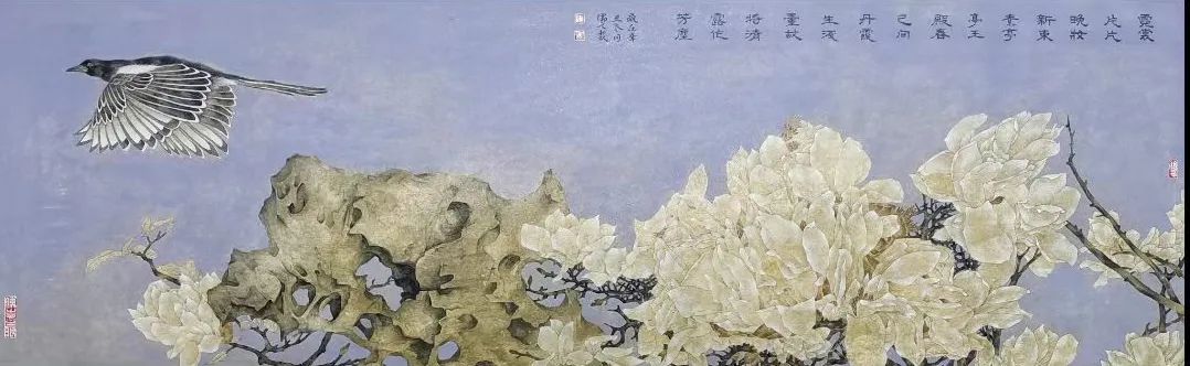 勾线画色彩,好的工笔画白描勾线画