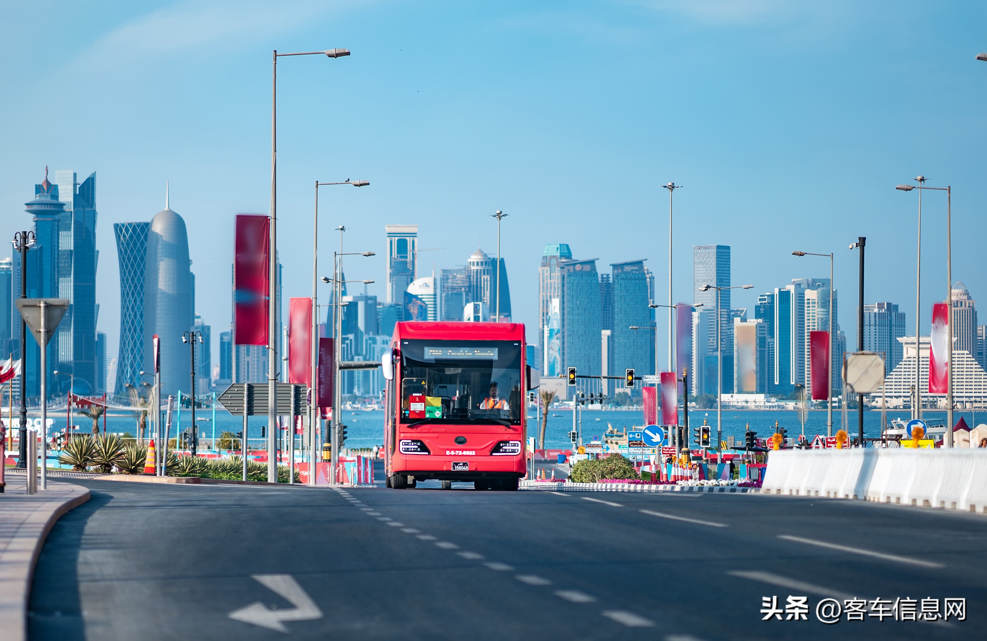 宇通6888新能源中巴车,宇通客车卡塔尔订单