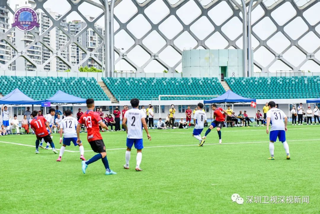 首届深港口岸足球友谊赛深圳开赛,粤港澳大湾区三地青年足球交流赛