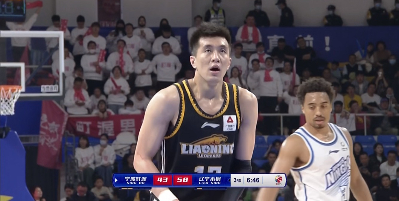 张镇麟4个三分郭艾伦反应,张镇麟46分辽宁加时险胜广东
