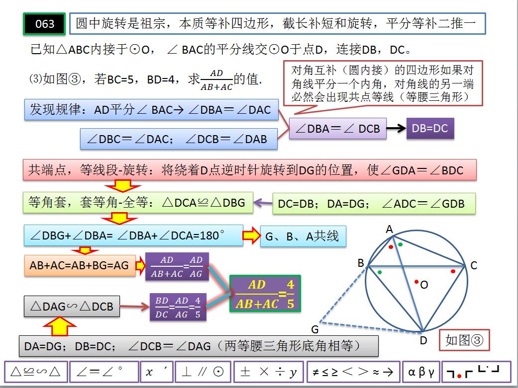 截长补短法解四边形问题,初中数学几何模型角平分线模型