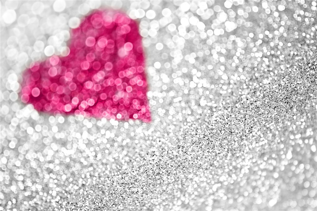 立体爱心壁纸背景图,心形壁纸背景闪图