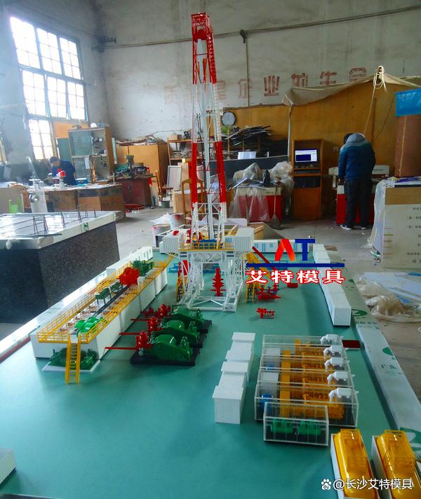 钻井平台升降沙盘模型,机器模型沙盘模型多少钱