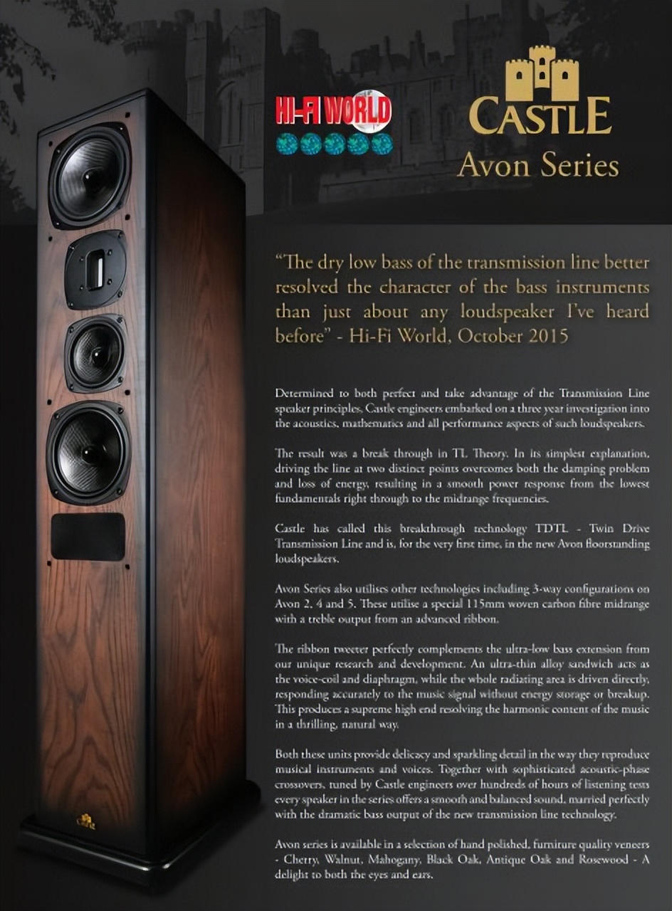 英国城堡castle音箱的历史,英国castle城堡2音箱