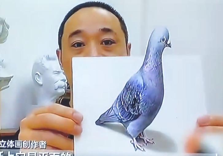 3D绘画牛人多厉害?画出真假难辨的“立体美女”,震惊500万网友