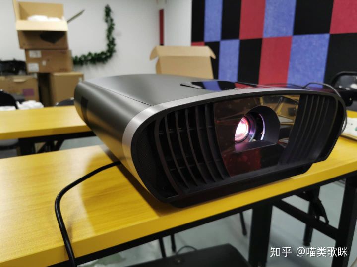 优派4k家用投影机,优派投影仪开箱