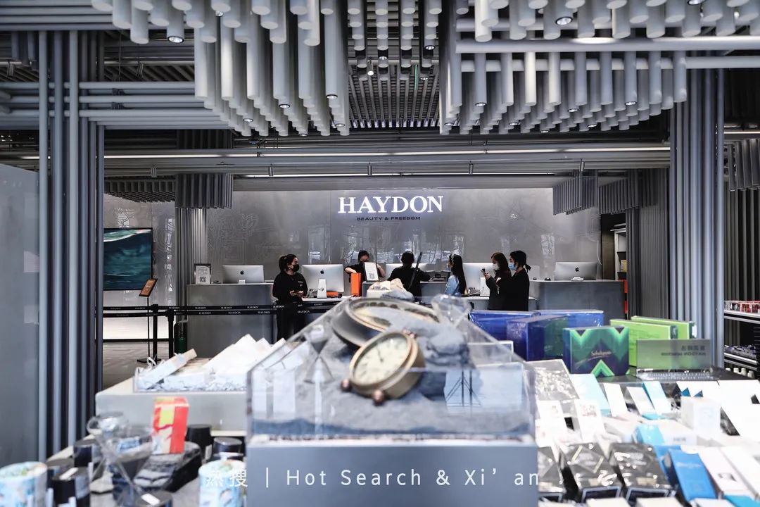 黑洞haydon西安万象城店开张了吗,haydon黑洞杭州2.0形象概念店